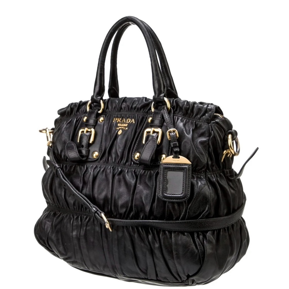 Authentic Prada Nappa Gaufre Tote - Picture 5 of 10